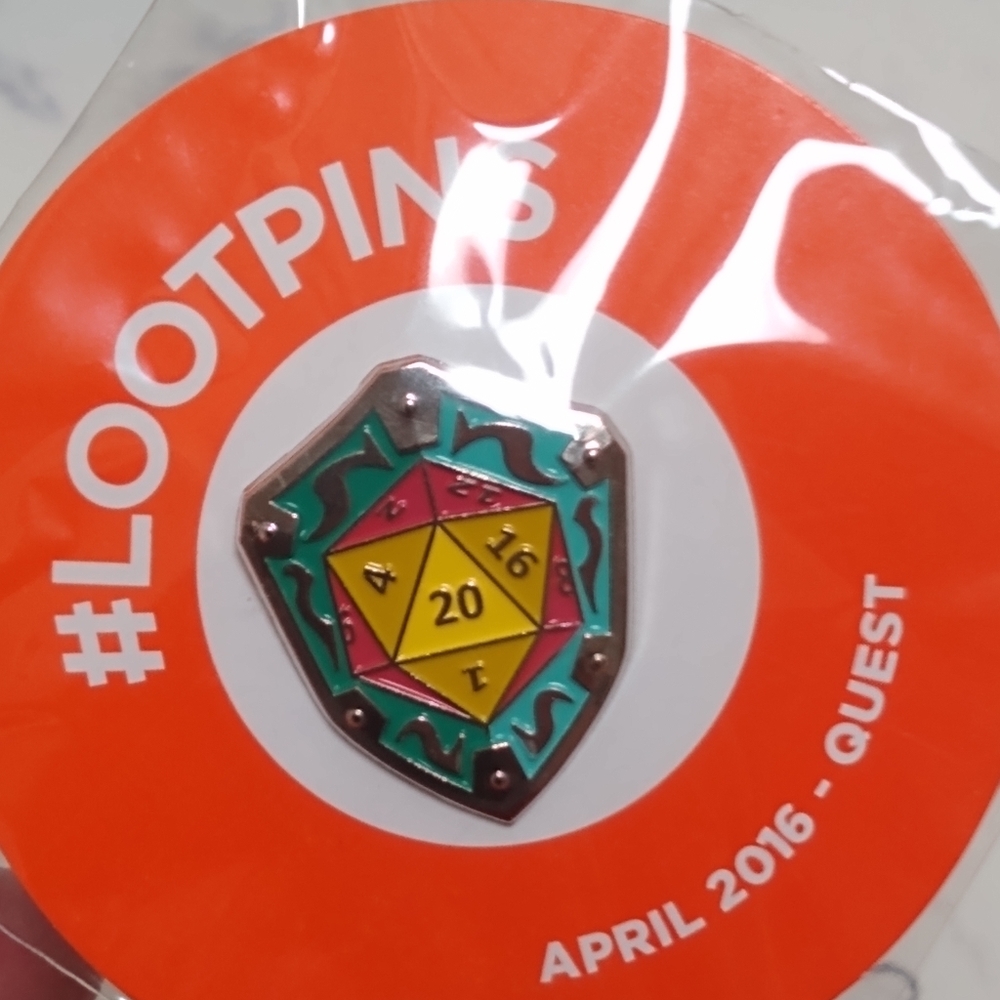 Loot Crate Pins Set of 4 LootPins - Picture 6 of 10